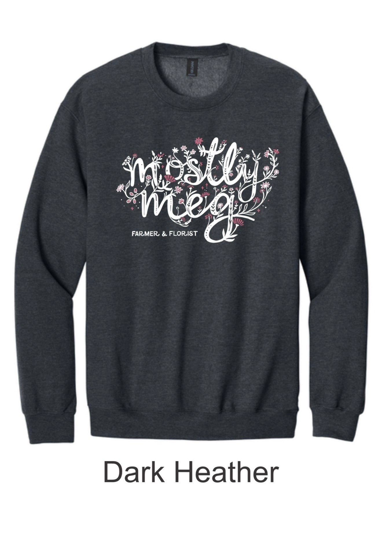 Flower Design - Crewneck Sweatshirt