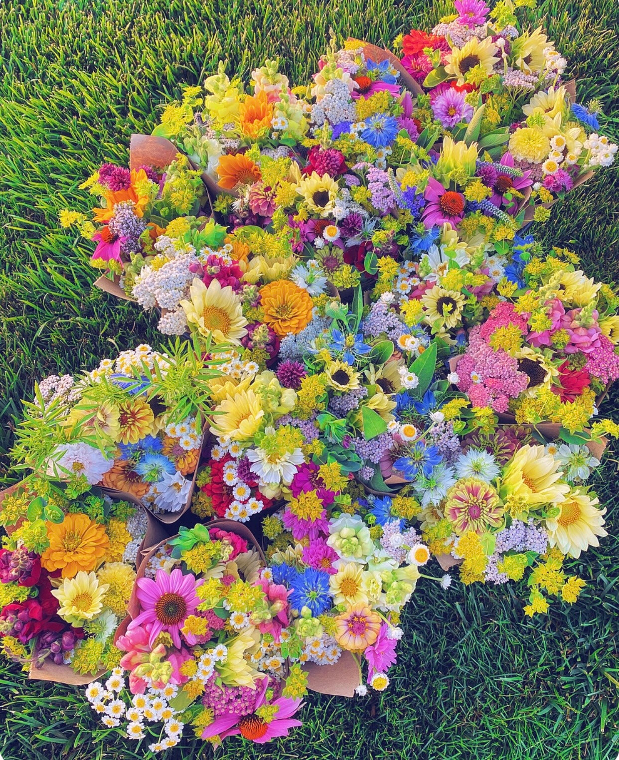 All Summer Long Flower Subscription (12 bouquets total)