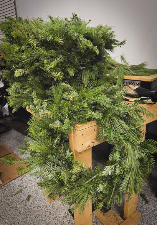 Plain Evergreen Wreaths