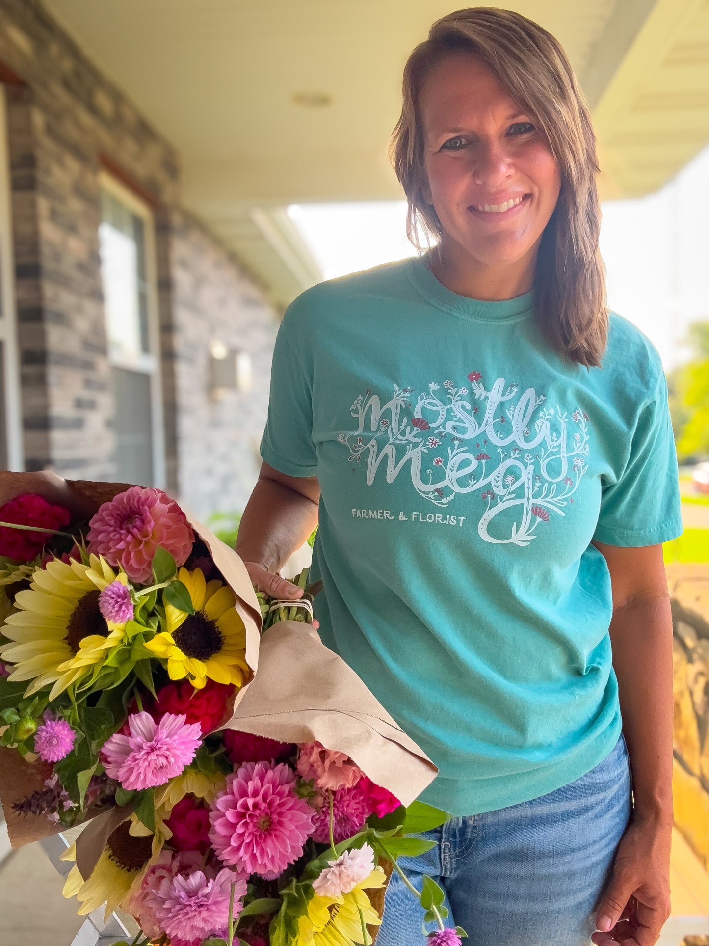 Flower Tee - Mostly Meg